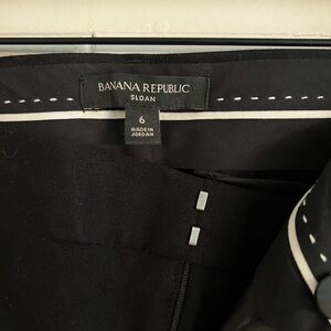 Banana republic sloan pants cotton with light stretch